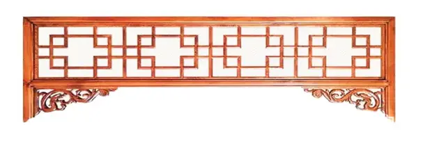 四川花格木挂落中式挂落实木花格 - 图片 2