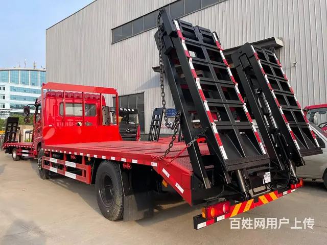 东风D17H玉柴200马力平板车 拉150挖机拖车 - 图片 6