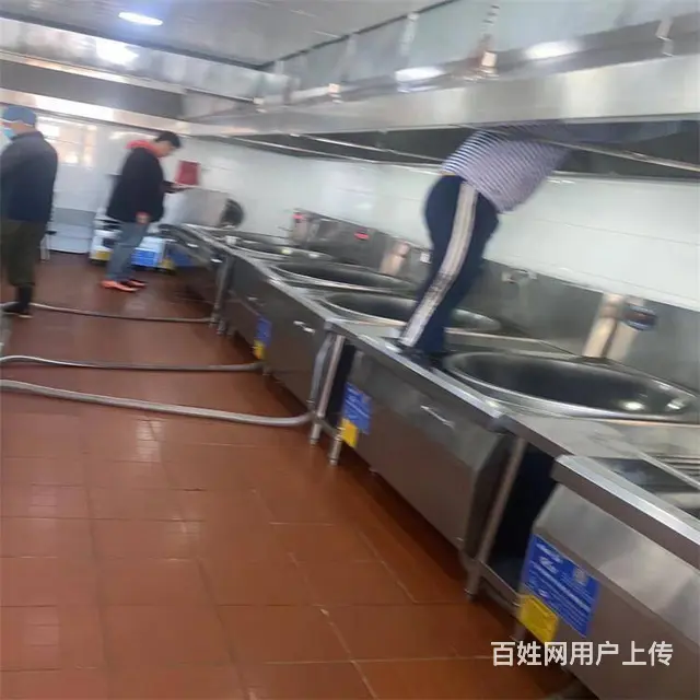 昆山花桥镇商场广场油烟管道清洗公司酒店油烟机清洗 - 图片 2