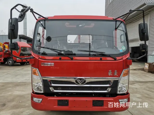 重汽豪曼蓝牌平板车　小型挖机压路机拖板车　包上户 - 图片 1