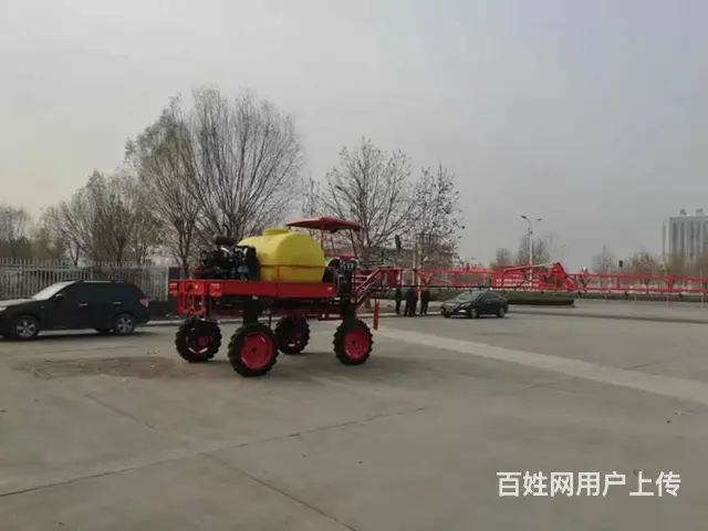 周口50马力3吨药箱四轮喷药机 轮距可调农田打药车 - 图片 4