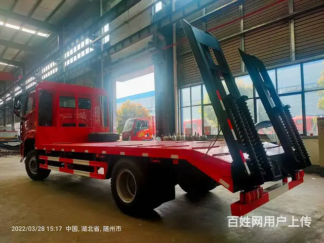 重汽豪沃挖机平板车 单桥可拉200挖机 厂家促销 - 图片 6