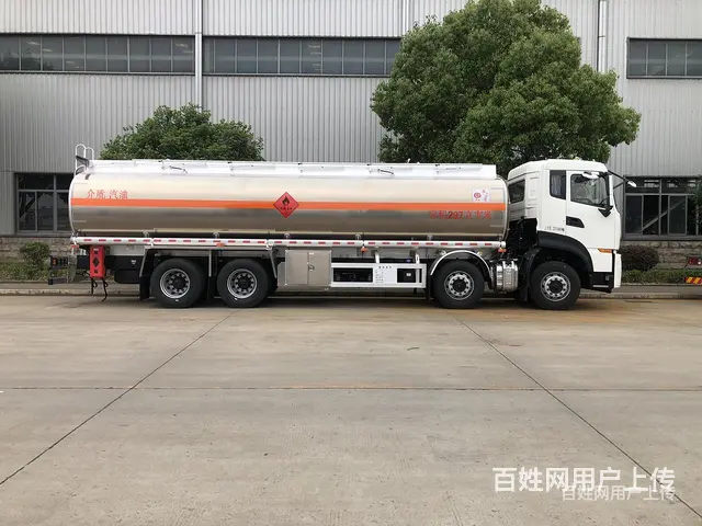 宁波国六东风天龙前四后八30方油罐车挂告公司提车 - 图片 4