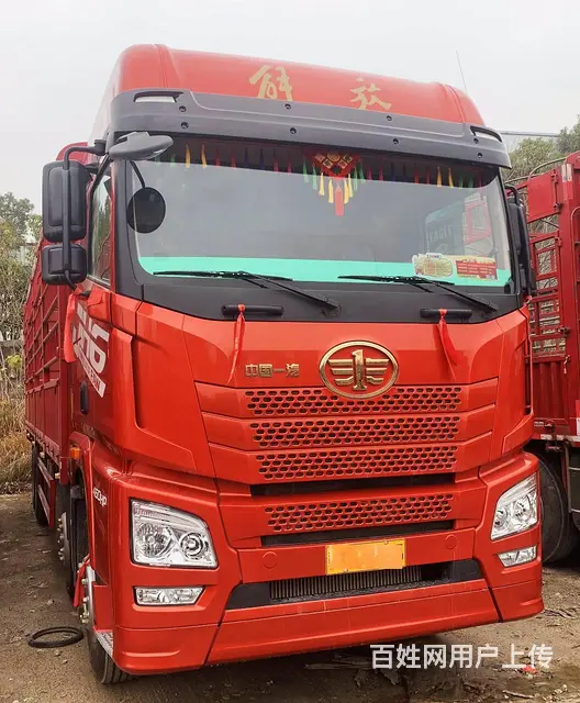 国五解放JH6九米六高栏平板载货车  个人户包提档 - 图片 10