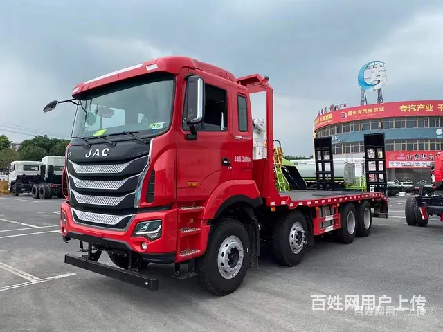 法士特10档平板拖车 平板运输车 货真价实 - 图片 11