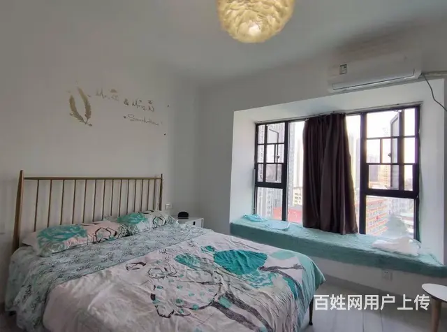 电梯房湘江南路江岸公馆小区1室1厅精装修家电齐全月租1388 - 图片 1