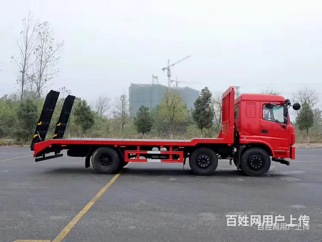 吉林三环前四后四拖车15吨挖机拖车多少钱一辆 - 图片 3