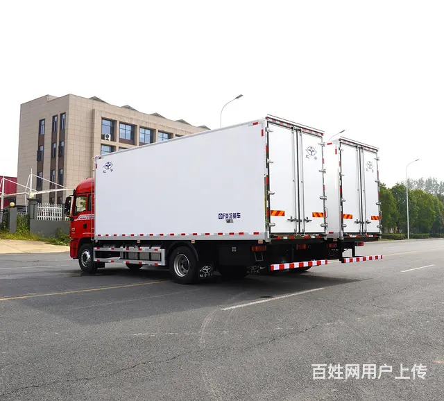 6米8鲜果蔬菜冷藏车 陕汽德龙冷饮鲜奶冷藏运输车 - 图片 5