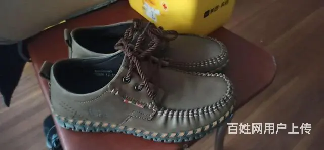 纯牛皮犀牛牌休闲皮鞋 - 图片 2