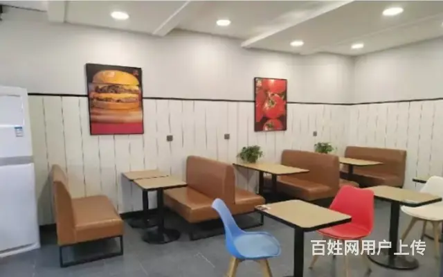 (诚速)转营业中汉堡店小区多临近火车站，公交站可直接营业 - 图片