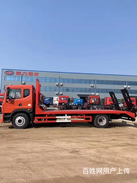 东风D9拖车拉15吨挖机平板车135挖机拖车可分期 - 图片 2