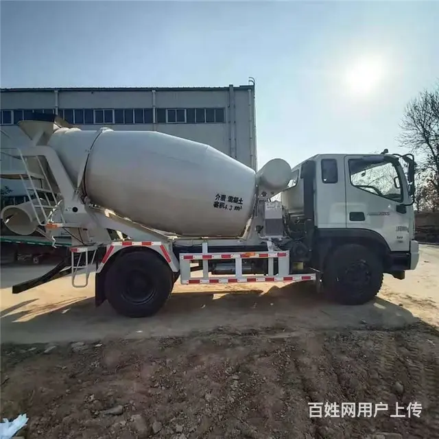 自上料搅拌车 小型3方唐骏 水泥混凝土运输车 定制 - 图片 3