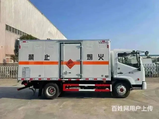 厂家直销东风凯普特6.2米易燃气体厢式车 低价处理 - 图片 3