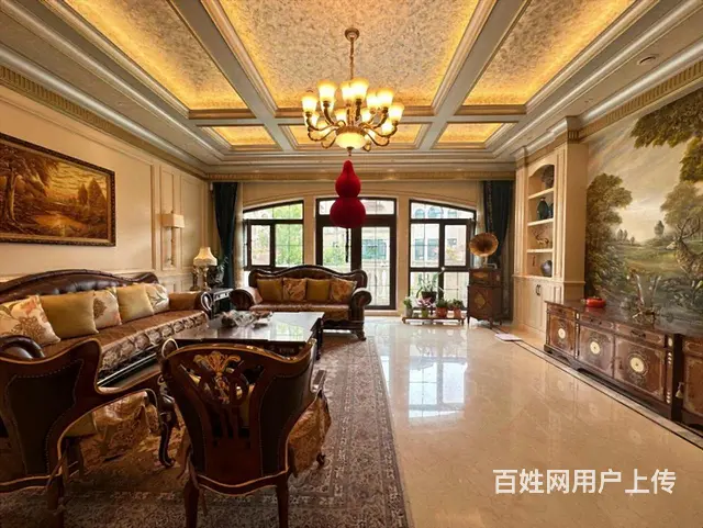 上新溪岸艺墅 豪装 下叠墅 带俩车位 200米花园 - 图片 4