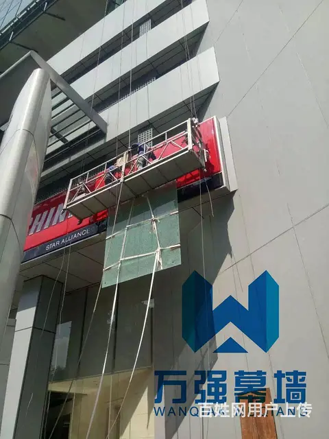 成都玻璃幕墙更换安装/拆除改造，四川万强为您服务 - 图片 6