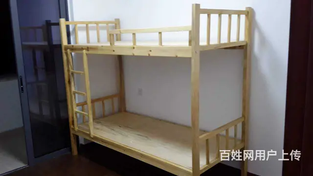 实木双层床90宽430元，120宽530元，包送货 - 图片 8