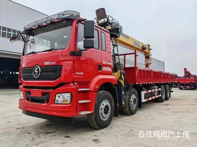 国六陕汽德龙12-14吨随车吊吊机任意配 - 图片 1