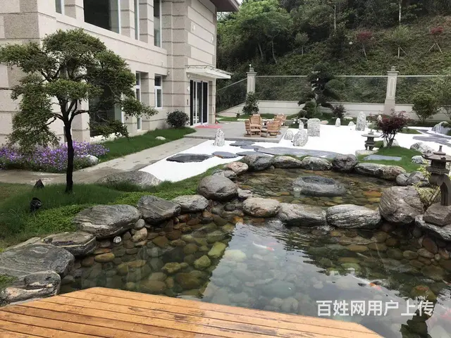 湖州别墅鱼池净化水处理喷泉设计循环系统 - 图片 4