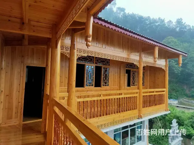 四川成都茶楼装修中式实木花格窗实木雕花门 - 图片 2