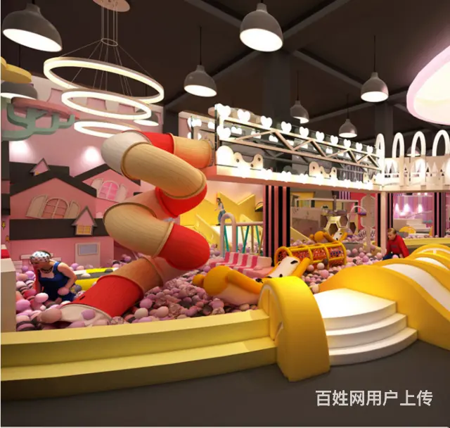 质量可靠免费设计，淘气堡，蹦床，游乐园专业生产设备 - 图片 2