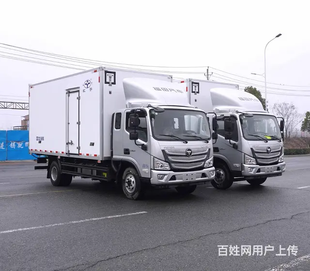 广西 国六福田欧马可S3排半5.1米海鲜物流运输车 - 图片 3