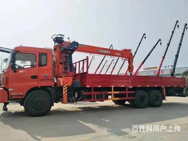 东风后八轮随车吊 石煤12吨随车吊 包上户 - 图片 5