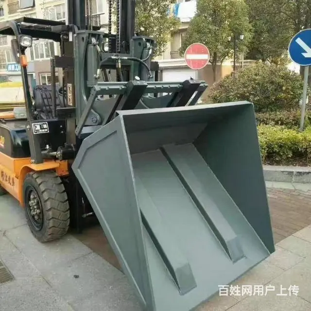合力3吨废料抱夹叉车，二手废纸打包机夹包叉车款式多 - 图片 4