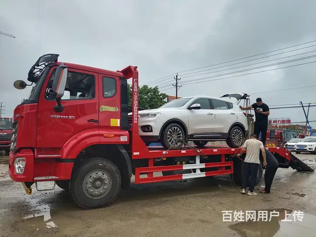 220马力重汽豪沃挖机平板运输车 分期上户一条龙服务 - 图片 3