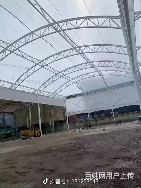 户外移动推拉雨棚伸缩帐篷遮阳停车棚大排档遮雨可活动 - 图片 7