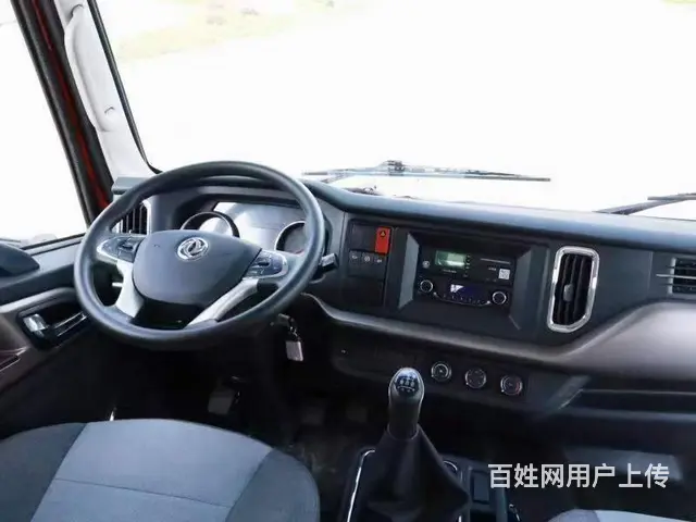 国六东风华神三轴平板车　拉200挖掘机工程设备拖车 - 图片 5