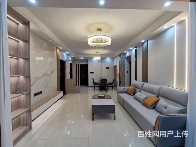 市政府旁庐陵佳苑电梯房中层，精装大三房，满两年，送字母车位 - 图片 2