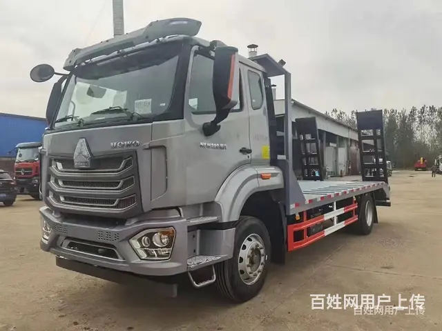 吉安重汽硬汉单桥平板车150挖机平板拖车现车特价出售 - 图片 9