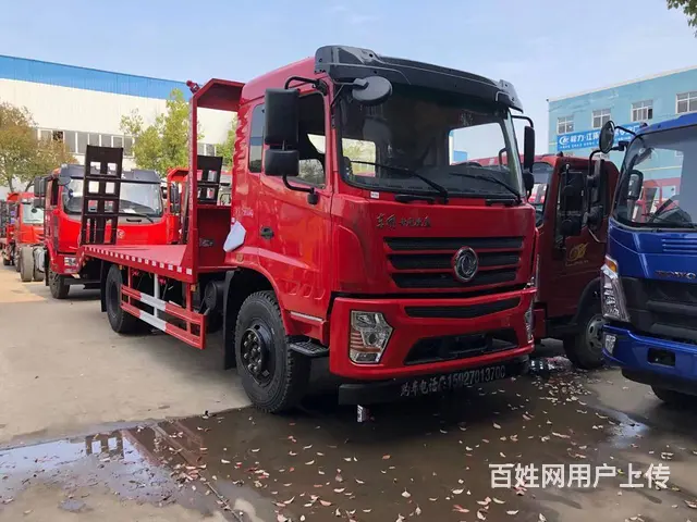 东风D3专底挖机平板车150挖掘机程力拖车多少钱 - 图片 12