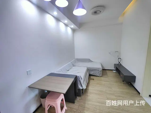 精装一室一厅 民用水电 次新小区 烈士公园富兴 绿地中心湘雅 - 图片 1