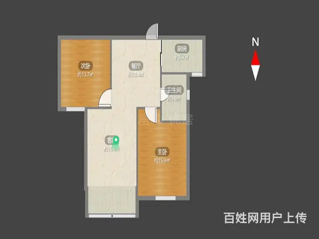 金地格林郡旁天山花园不靠铁路中间楼层随时看房保养很 - 图片 11