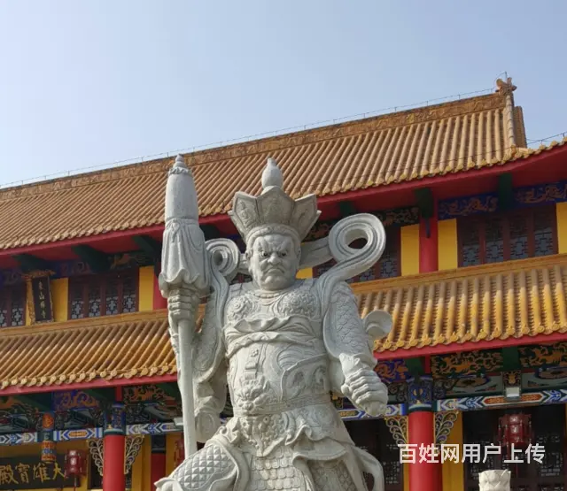四大天王#寺庙人物雕塑#护法天神 - 图片 1