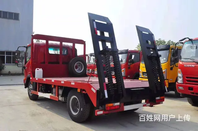 厂家直销 大运平板拖车 拖15吨挖机平板车 - 图片 8