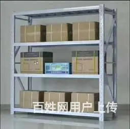 仓储货架五金仓储服装鞋类货架家用置物架 - 图片 1