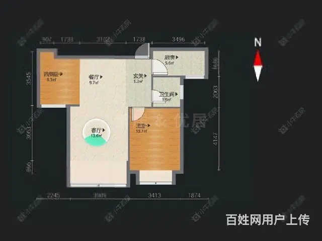 看清楚！全小区 不靠高架 好楼层    一套 随时看房 速度 - 图片 10