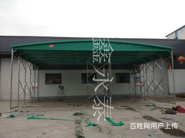 自贡市贡井电动活动雨棚，遮阳雨棚 - 图片 6