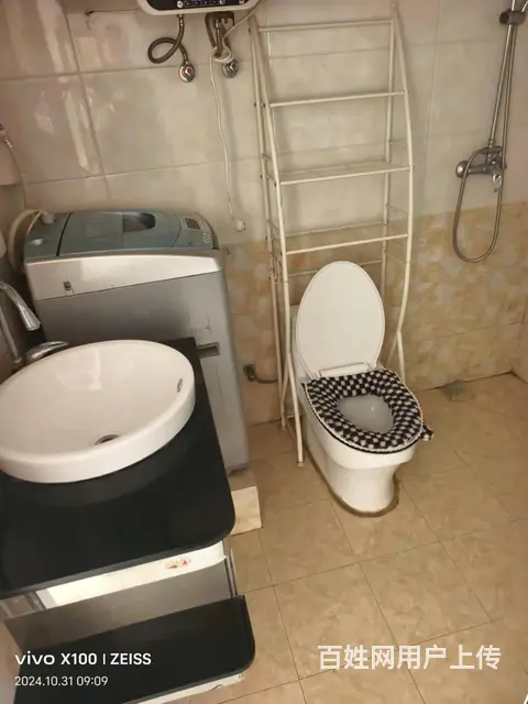 出租豪德八里铺附近西城华府二楼，两室一厅，冰箱 洗衣机 热 - 图片 4