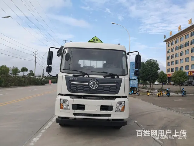 内江东风途逸3.4米气瓶车危险品箱式厂家 - 图片 12