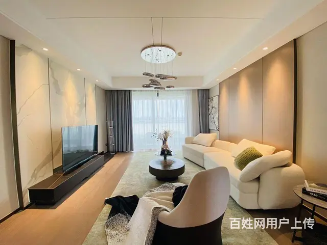 二七滨江一线江景豪宅 武汉天地云廷精装3室2厅2卫 - 图片 1