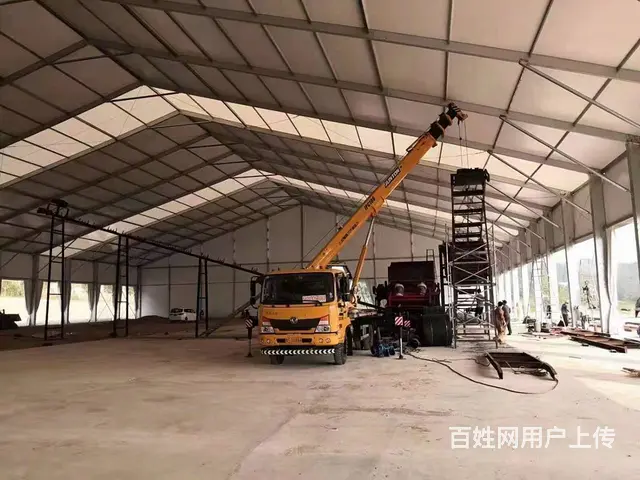 厂家定制户外年货节大棚 铝合金展览篷房 搭建快速 - 图片 3