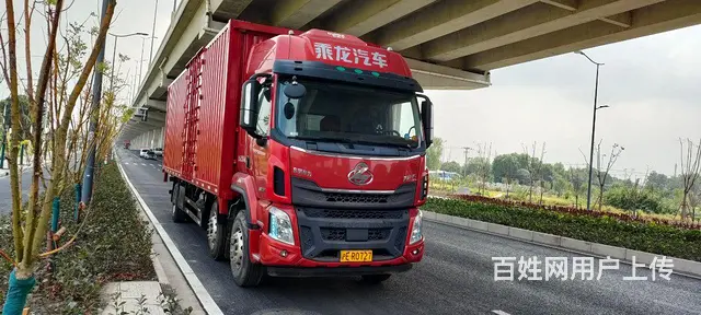 东风 乘龙9米6电动双飞 厢式货车 国5 - 图片 2