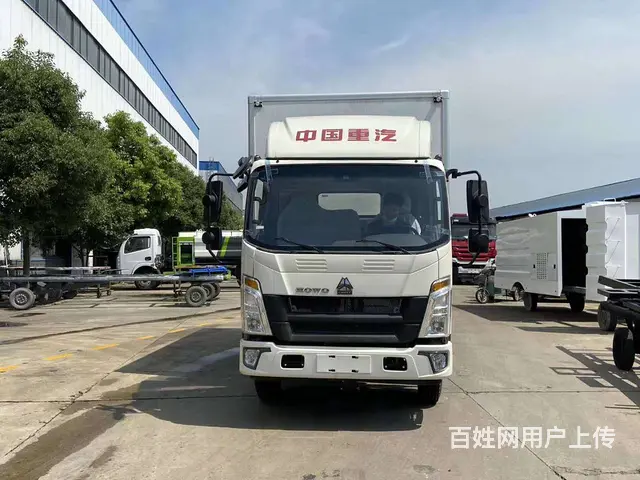 重汽豪沃蓝牌冷藏车 跑冷链运输蔬菜水果 可分期 - 图片 2