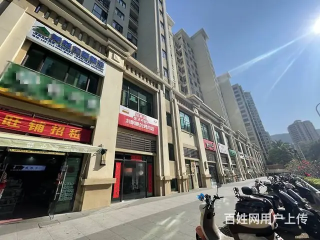 （51旺铺推荐）迎宾路鸿坤假日140平铺面出租（上下两层） - 图片 1