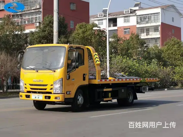 五十铃国六蓝牌一拖二清障车多少钱 - 图片 1