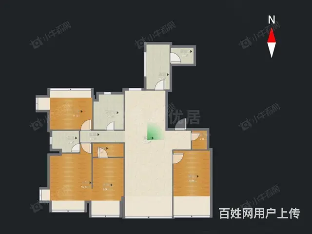 新上 急售 二实小 琅樾龙洲旁 龙洲伊都 精装4房 - 图片 9