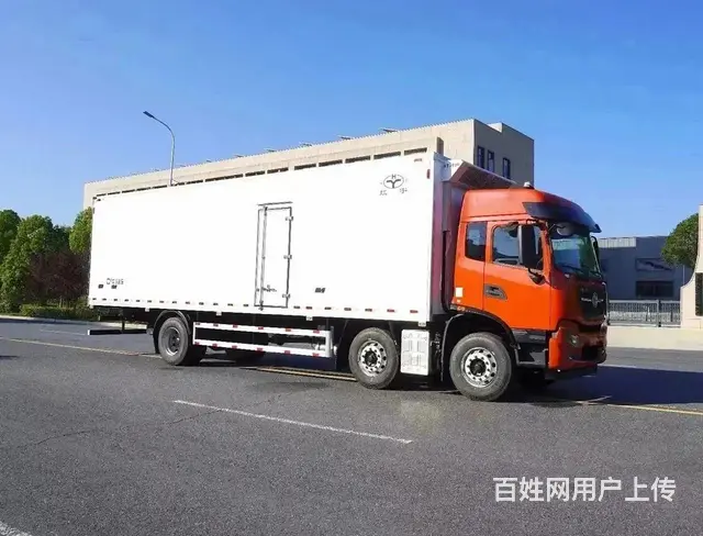 虹宇厂家直销东风天锦小三轴9.6米冷藏车 现车低价 - 图片 2